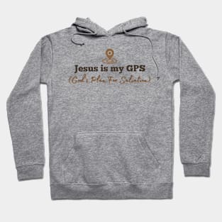 Jesus Is My GPS Christian Hoodie